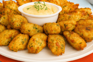 Bolinhos de Arroz na Airfryer