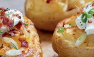 Batata Recheada na Airfryer