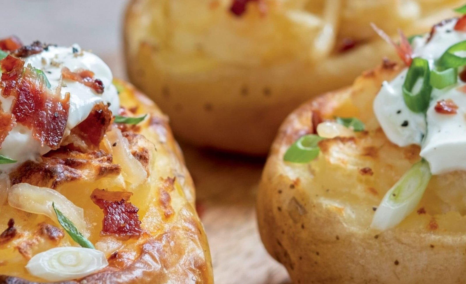 Batata Recheada na Airfryer tipo Baked Potato